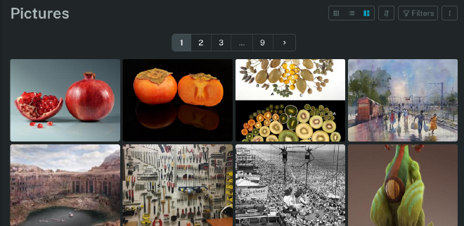 my art gallery on readeck