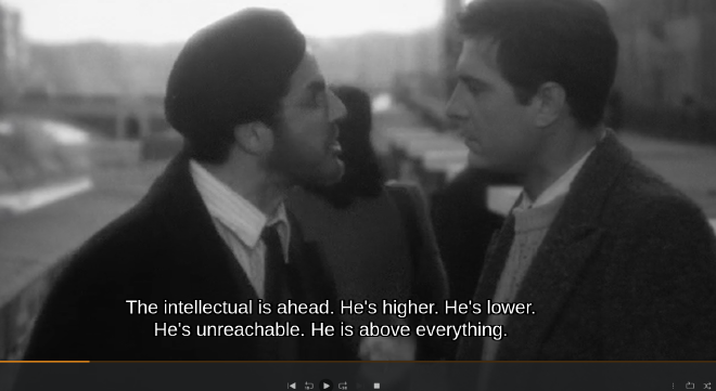 a scene from ceravamo tanto amati